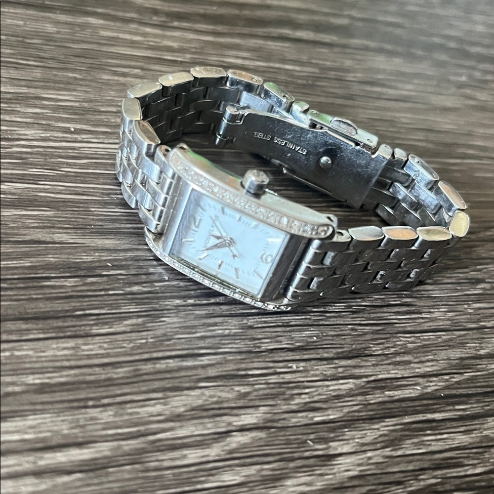 Michael Kors MK3127 Silver Rectangular jewel Women's Watch - Picture 6 of 7